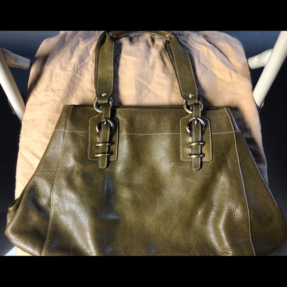 Monsac 100% Italian Leather Bag